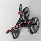 Maxbell Glass Suction Cup Glass Lifter Aluminum Alloy for Moving Glass Mirror Window Triple Claw