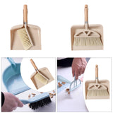 Maxbell Broom and Dustpan Set with Wooden Handle for Farmhouse Household Living Room A