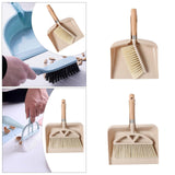 Maxbell Broom and Dustpan Set with Wooden Handle for Farmhouse Household Living Room A