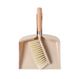 Maxbell Broom and Dustpan Set with Wooden Handle for Farmhouse Household Living Room A