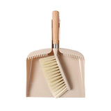 Maxbell Broom and Dustpan Set with Wooden Handle for Farmhouse Household Living Room A