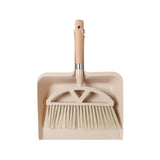 Maxbell Broom and Dustpan Set with Wooden Handle for Farmhouse Household Living Room B