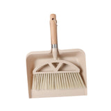 Maxbell Broom and Dustpan Set with Wooden Handle for Farmhouse Household Living Room B