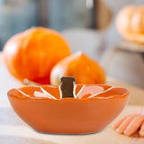 Maxbell Halloween Pumpkin Tableware Ceramic Dishware for Home Kitchen Evening Events Bowl