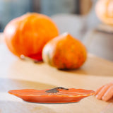 Maxbell Halloween Pumpkin Tableware Ceramic Dishware for Home Kitchen Evening Events Plate