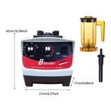 Maxbell Countertop Blender 1800W Professional Blender for Ice Crushing Frozen Drink Tea Brewing Cup