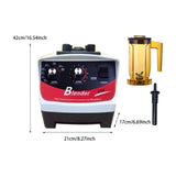 Maxbell Countertop Blender 1800W Professional Blender for Ice Crushing Frozen Drink Milk Foam Cup