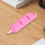 Maxbell Rollerball Pen Journaling Pen School Gel Ink Pen for Women Men Students Kids Pink