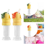 Maxbell 2 in 1 Water Bottle Straw Cap Water Bottle Straw Lid for Infants Kids Adults Green