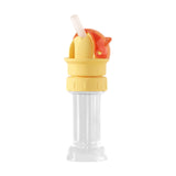 Maxbell 2 in 1 Water Bottle Straw Cap Water Bottle Straw Lid for Infants Kids Adults Red