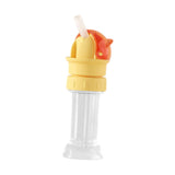 Maxbell 2 in 1 Water Bottle Straw Cap Water Bottle Straw Lid for Infants Kids Adults Red