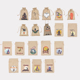 Maxbell Halloween Gift Bag Snack Goodie Bag for Festival Party Supplies Thanksgiving Style A