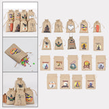 Maxbell Halloween Gift Bag Snack Goodie Bag for Festival Party Supplies Thanksgiving Style A