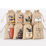 Maxbell Halloween Gift Bag Snack Goodie Bag for Festival Party Supplies Thanksgiving Style A