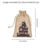 Maxbell Halloween Gift Bag Snack Goodie Bag for Festival Party Supplies Thanksgiving Style A