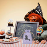 Maxbell Halloween Burlap Gift Bags with Drawstring for Wedding Birthday Thanksgiving Style C