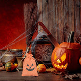 Maxbell Halloween Burlap Gift Bags with Drawstring for Wedding Birthday Thanksgiving Style G
