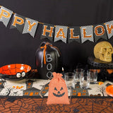 Maxbell Halloween Burlap Gift Bags with Drawstring for Wedding Birthday Thanksgiving Style G