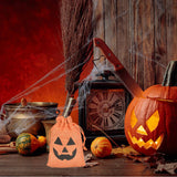 Maxbell Halloween Burlap Gift Bags with Drawstring for Wedding Birthday Thanksgiving Style I