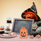 Maxbell Halloween Burlap Gift Bags with Drawstring for Wedding Birthday Thanksgiving Style I