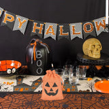 Maxbell Halloween Burlap Gift Bags with Drawstring for Wedding Birthday Thanksgiving Style I