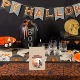 Maxbell Halloween Burlap Gift Bags with Drawstring for Wedding Birthday Thanksgiving Style J