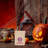 Maxbell Halloween Burlap Gift Bags with Drawstring for Wedding Birthday Thanksgiving Style K