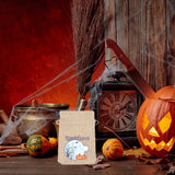 Maxbell Halloween Burlap Gift Bags with Drawstring for Wedding Birthday Thanksgiving Style N