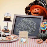 Maxbell Halloween Burlap Gift Bags with Drawstring for Wedding Birthday Thanksgiving Style N