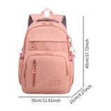 Maxbell Children Backpack Fashion Cute with Zipper Closure Adjustable Shoulder Strap Orange