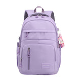 Maxbell Children Backpack Fashion Cute with Zipper Closure Adjustable Shoulder Strap Purple