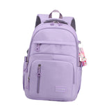 Maxbell Children Backpack Fashion Cute with Zipper Closure Adjustable Shoulder Strap Purple
