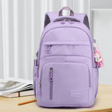 Maxbell Children Backpack Fashion Cute with Zipper Closure Adjustable Shoulder Strap Purple