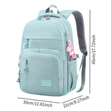 Maxbell Children Backpack Fashion Cute with Zipper Closure Adjustable Shoulder Strap Blue