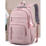 Maxbell Children Backpack Fashion Cute with Zipper Closure Adjustable Shoulder Strap Pink
