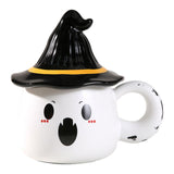 Maxbell Coffee Mug Decoration Tabletop Ornament Ceramic Mug for Tea Coffee Fall Gift White