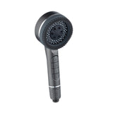 Maxbell High Pressure Showerhead with on/Off Switch for Hotel for Low Water Pressure Gray