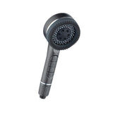 Maxbell High Pressure Showerhead with on/Off Switch for Hotel for Low Water Pressure Gray