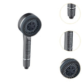 Maxbell High Pressure Showerhead with on/Off Switch for Hotel for Low Water Pressure Gray
