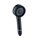 Maxbell High Pressure Showerhead with on/Off Switch for Hotel for Low Water Pressure Black