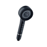 Maxbell High Pressure Showerhead with on/Off Switch for Hotel for Low Water Pressure Black