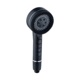 Maxbell High Pressure Showerhead with on/Off Switch for Hotel for Low Water Pressure Black