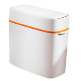 Maxbell Bathroom Trash Can with Lid Narrow Trash Bin for Kitchen Home Office Bedroom