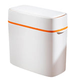 Maxbell Bathroom Trash Can with Lid Narrow Trash Bin for Kitchen Home Office Bedroom