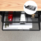 Maxbell Under Desk Drawer Storage Organizer Slide Out Drawer for Office Home Kitchen