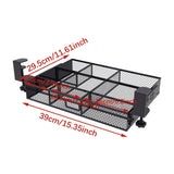 Maxbell Under Desk Drawer Storage Organizer Slide Out Drawer for Office Home Kitchen