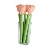 Maxbell 5Pcs Bag Clips for Bread Bags, Snack Bags and Food Bags Food Storage Package Pink Rose