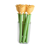 Maxbell 5Pcs Bag Clips for Bread Bags, Snack Bags and Food Bags Food Storage Package Yellow Rose