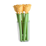 Maxbell 5Pcs Bag Clips for Bread Bags, Snack Bags and Food Bags Food Storage Package Yellow Rose
