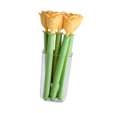 Maxbell 5Pcs Bag Clips for Bread Bags, Snack Bags and Food Bags Food Storage Package Yellow Rose